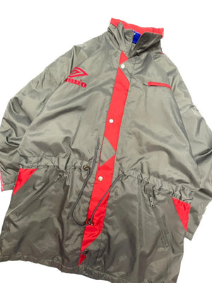 Vintage grey umbro windbreaker men's xl