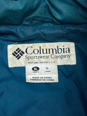 Petrol green columbia ski jacket men's xl