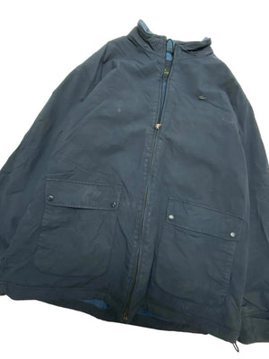 Navy lacoste workwear jacket men's xl