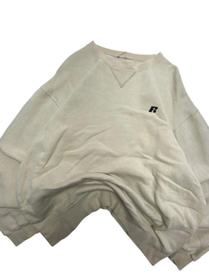 Cream russell sweatshirt men's xl