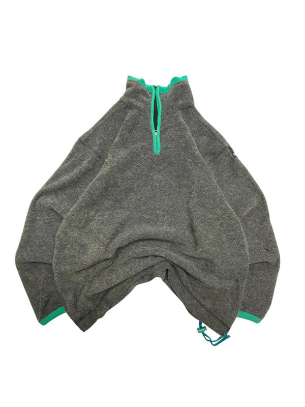 Grey adidas equipment half-zip fleece men's medium