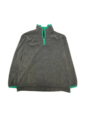 Grey adidas equipment half-zip fleece men's medium