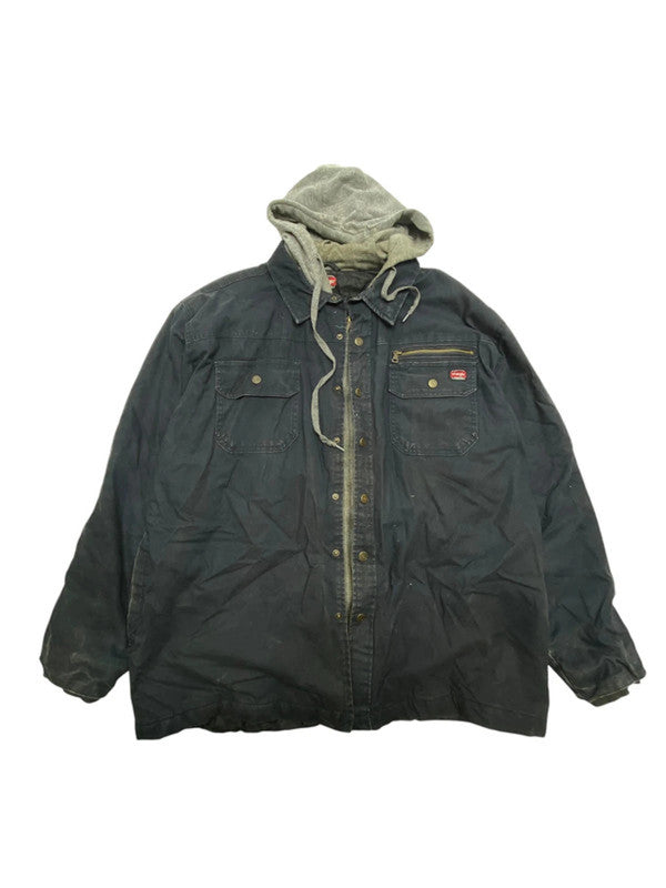 Black wrangler workwear jacket men's xl