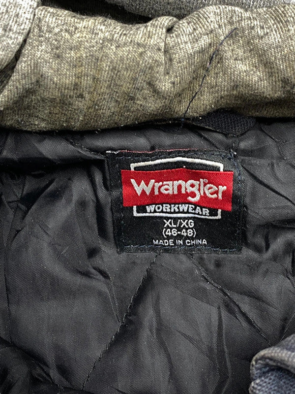 Black wrangler workwear jacket men's xl