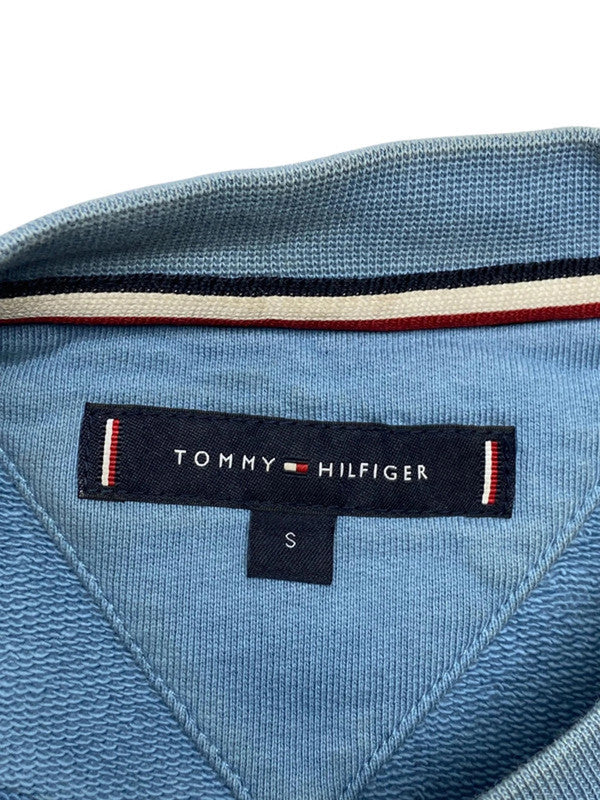 Blue tommy hilfiger sweatshirt men's small