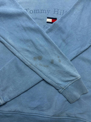 Blue tommy hilfiger sweatshirt men's small