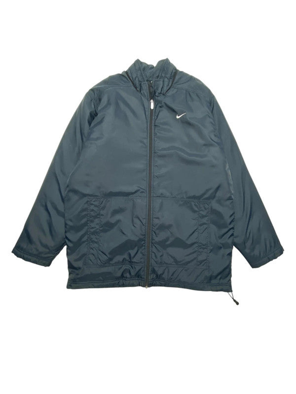 00s black nike padded jacket men's large
