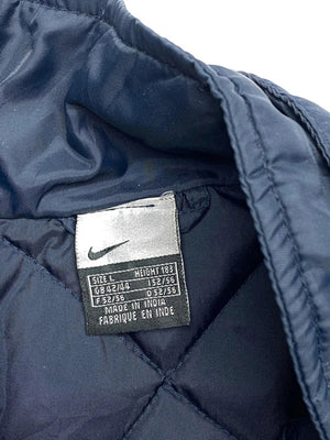 00s black nike padded jacket men's large