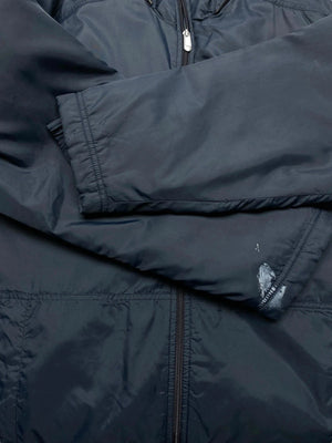 00s black nike padded jacket men's large