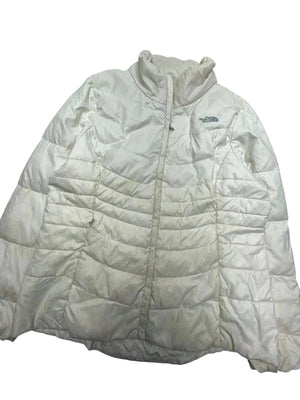 Cream the north face puffer jacket women's xl