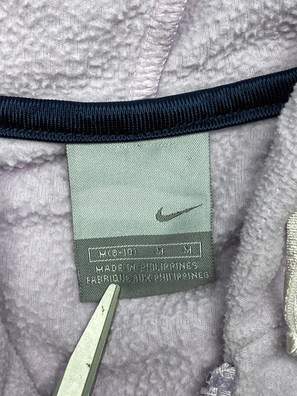 00s lilac nike zip-through hoodie women's medium