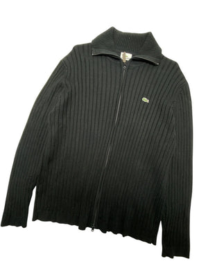 Black Lacoste Cardigan Women's XL
