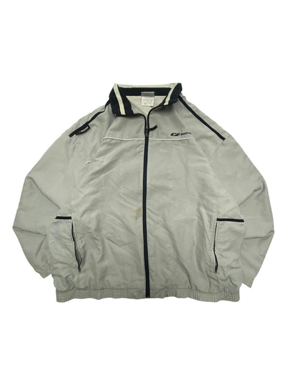 Grey Reebok Windbreaker Men's Large