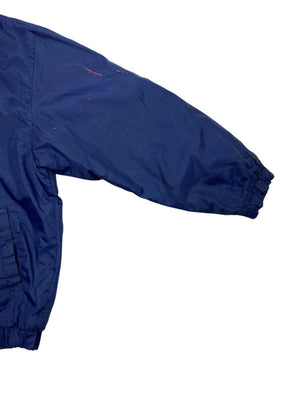 Blue Reebok Bomber Jacket Men's Medium
