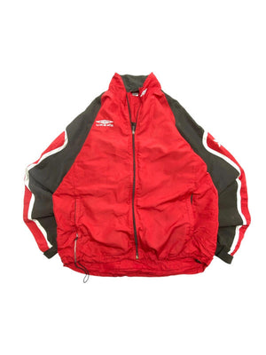 Red Umbro Embroidery Windbreaker Men's Small