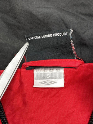 Red Umbro Embroidery Windbreaker Men's Small