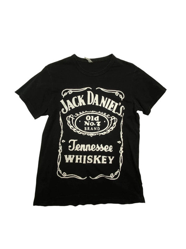 Black Jack Daniel's Print T-shirt Men's Small