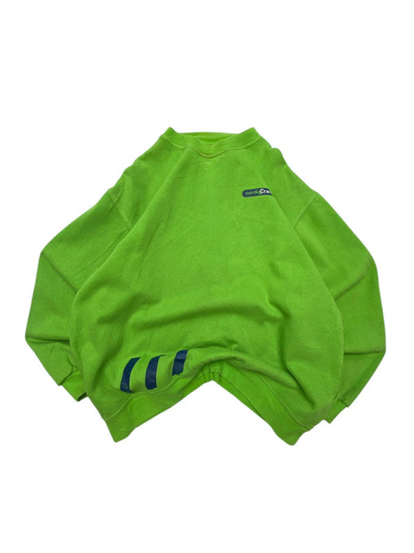 Green Chest Pattern Sweatshirt Men's Large