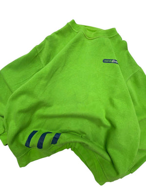Green Chest Pattern Sweatshirt Men's Large