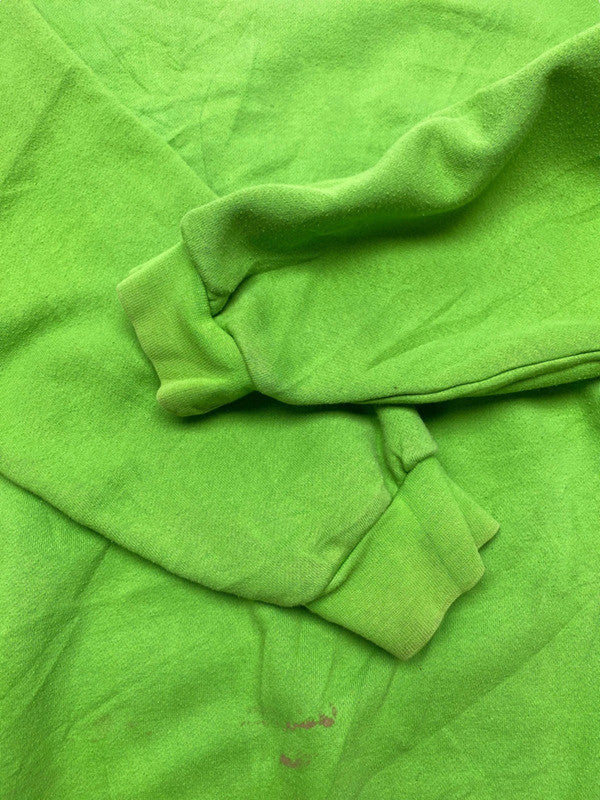 Green Chest Pattern Sweatshirt Men's Large