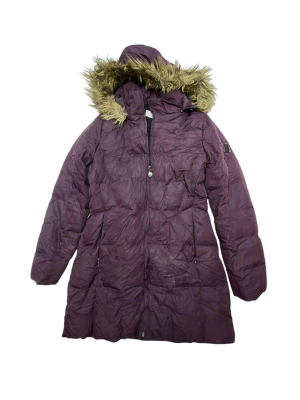 Purple Calvin Klein puffer Jacket Women's Small