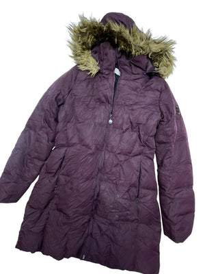 Purple Calvin Klein puffer Jacket Women's Small