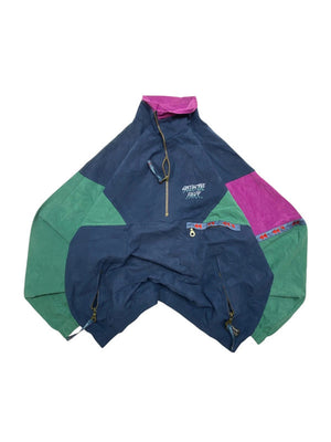 Multi-colour Half-zip Fleece Men's XL