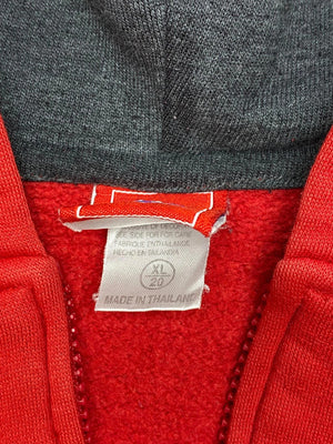 Red NFL Chiefs Zip-through Hoodie Women's XL