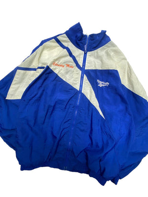 Vintage Blue Reebok Windbreaker Men's Small