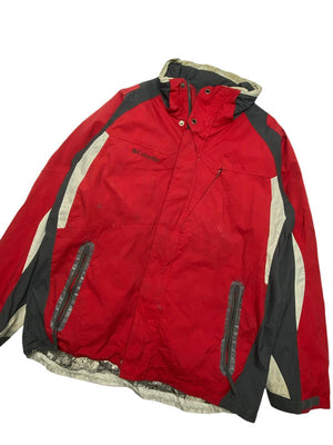 Red Columbia Ski Jacket Men's Large
