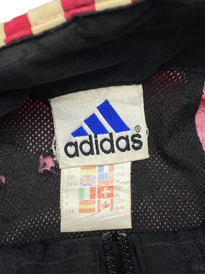 Vintage 90s Black Adidas Windbreaker Men's Large