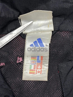 Vintage 90s Black Adidas Windbreaker Men's Large