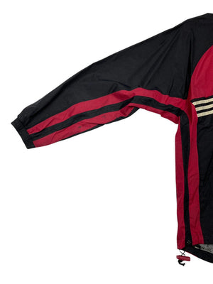 Vintage 90s Black Adidas Windbreaker Men's Large