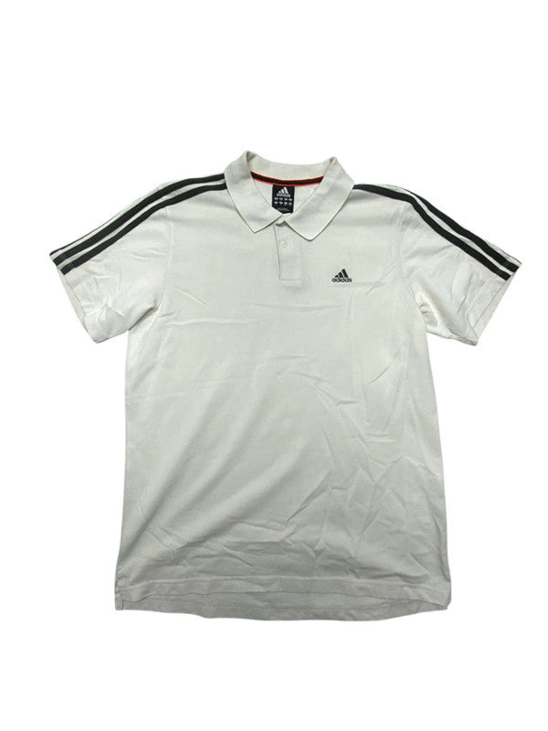 White Adidas Polo-shirt Men's Large
