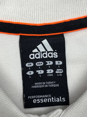 White Adidas Polo-shirt Men's Large