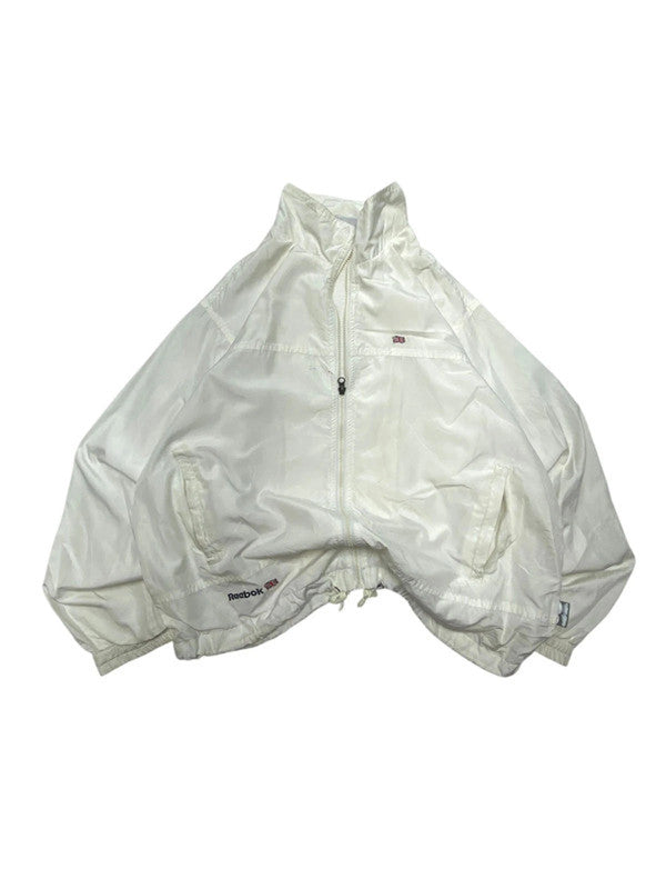 White Reebok Windbreaker Men's Large