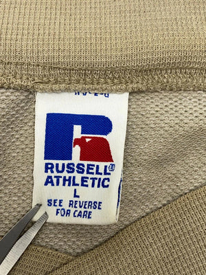 Khaki Russell Athletic Sweatshirt Men's Large