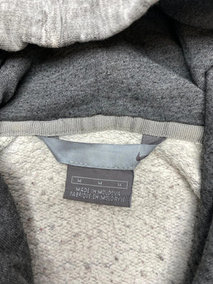 00s Grey Nike Hoodie Men's Medium