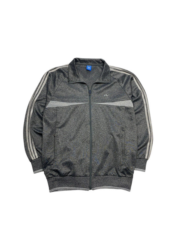 Grey Adidas Fleece Jacket Women's XXXL