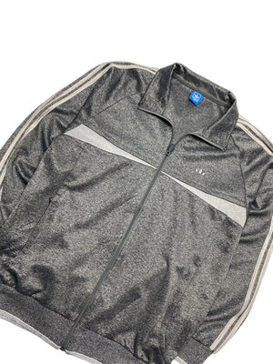 Grey Adidas Fleece Jacket Women's XXXL