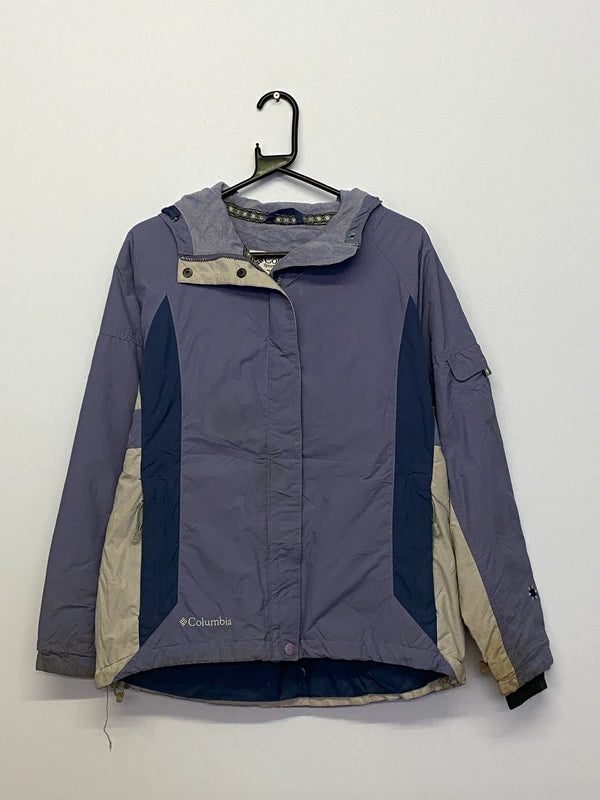 Vintage Columbia Outdoor Jacket – Women’s M – Purple/Beige