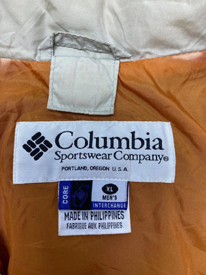 Orange Columbia Ski Jacket Men's XL