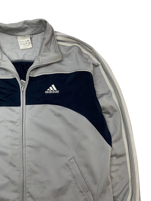 00s Grey Adidas Windbreaker Men's Medium