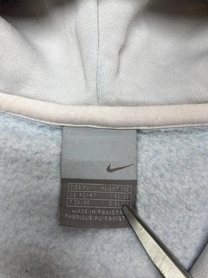 00s Beige Nike Zip-through Hoodie Men's XL