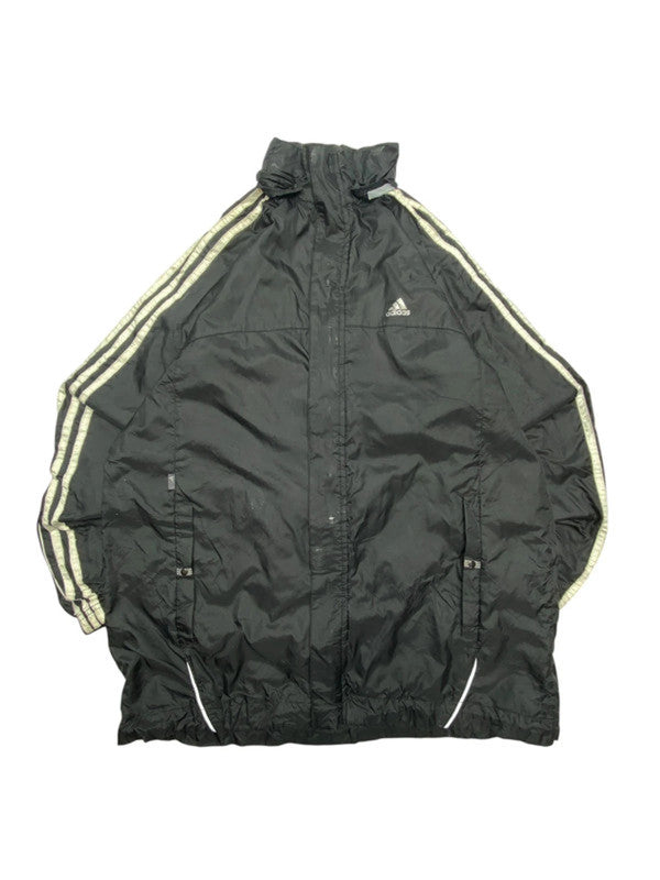 00s Black Adidas Padded Jacket Men's Large