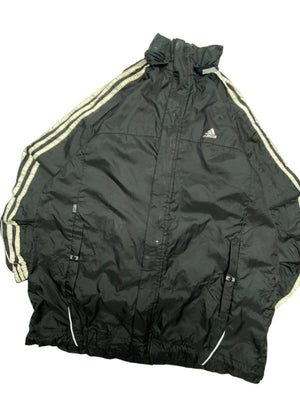 00s Black Adidas Padded Jacket Men's Large