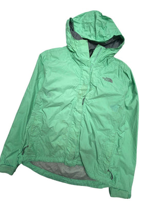 Green The North Face Raincoat Women's Small