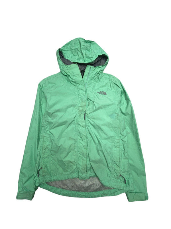 Green The North Face Raincoat Women's Small