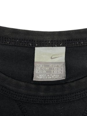 00s Black Nike Long-sleeved T-shirt Men's Large