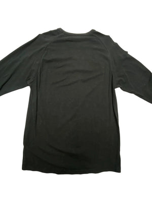 00s Black Nike Long-sleeved T-shirt Men's Large